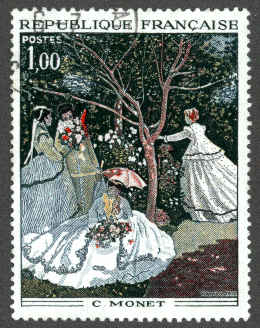 Femmes au jardin, par Monet